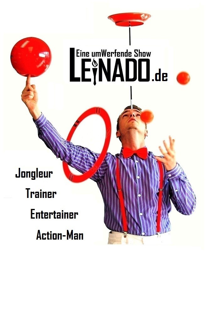 eine umWerfende Show mit Leinado